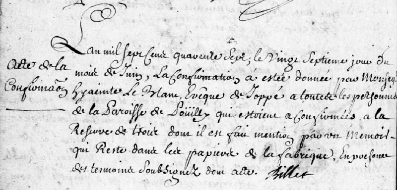 1747 confirmation