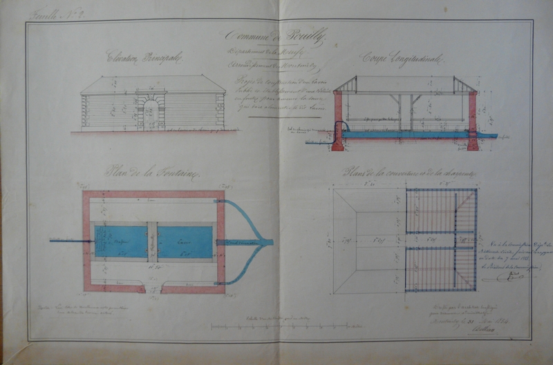 lavoir ancien plan